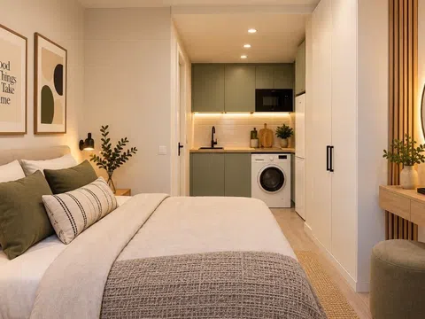 0-room apartment in Lavapiés-Embajadores, Madrid, 30 m²