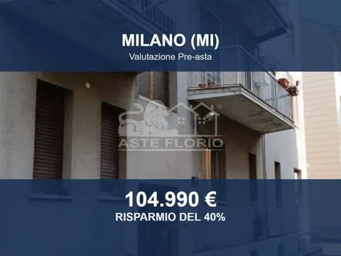 3-Room Apartment in Milan, 68 m²